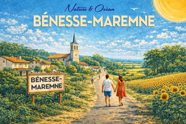 Illustration de Bénesse-Maremne, Landes