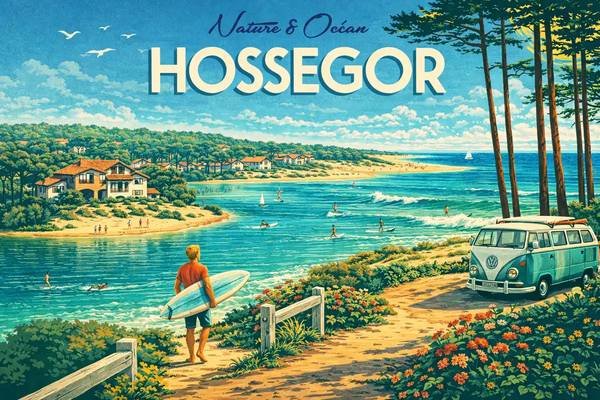 Illustration de Hossegor, Landes