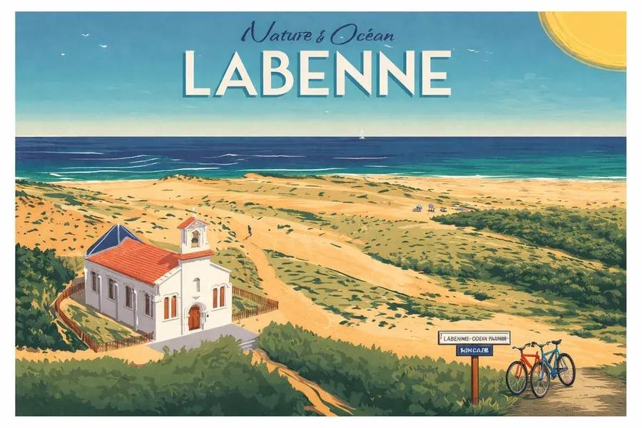 Illustration de Labenne, Landes — zone d’intervention de l’électricien Christian Michel